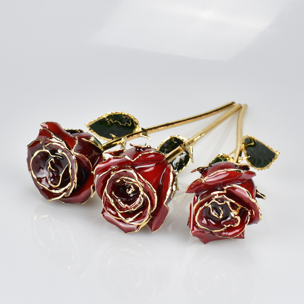 Different-shapes-of-Real-Flower-24K-Gold